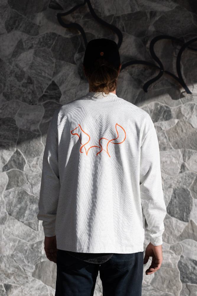 Long sleeve tee - white