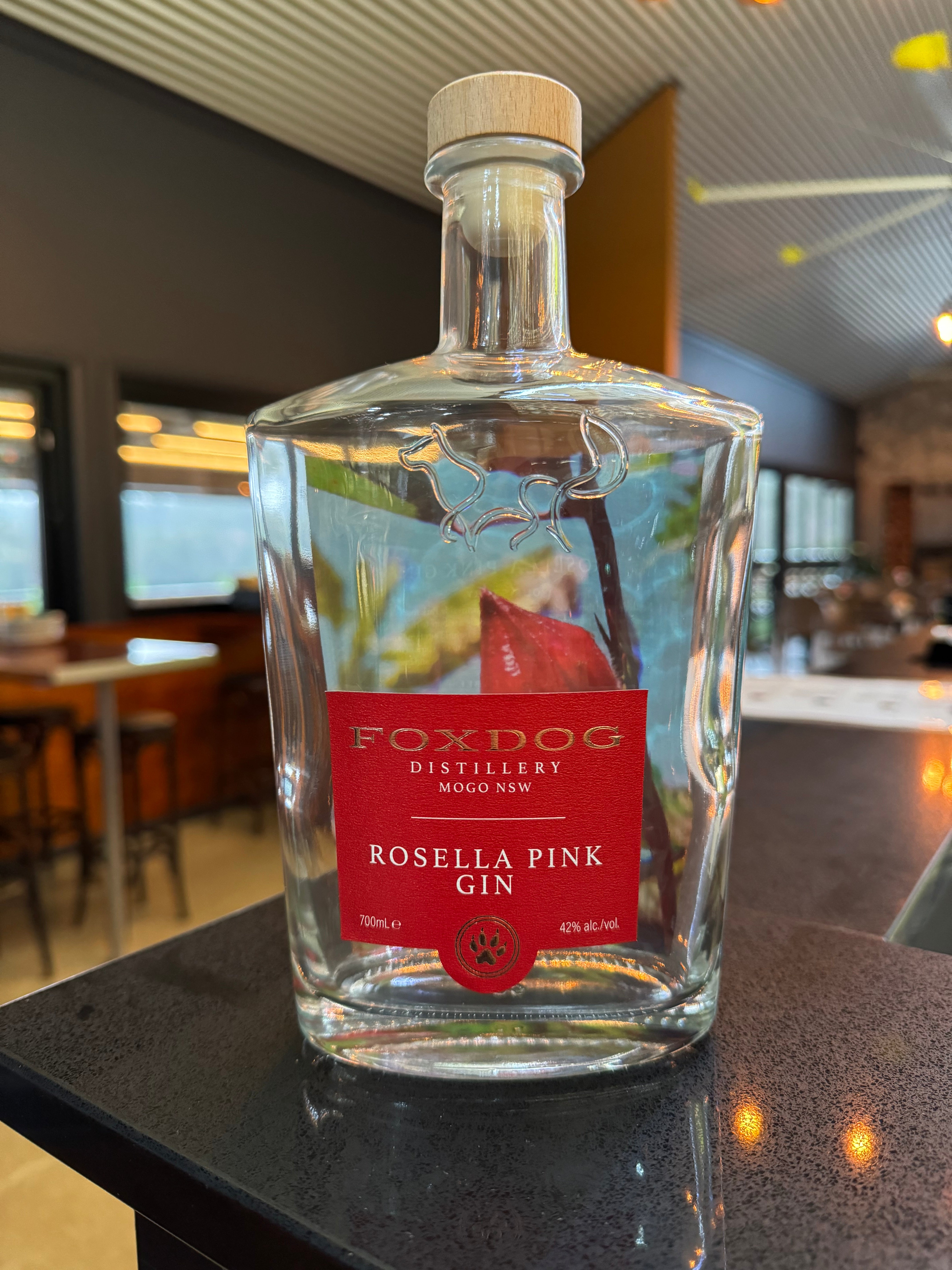 magicプレートカクテルローズヒップパリー Rosella Pink Gin – Foxdog Distillery